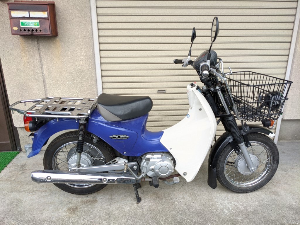 □ホンダ スーパーカブ110 PRO プロ 純正 エンジン 4速 実働車外し